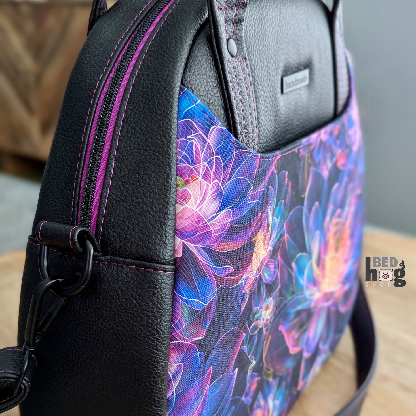 The Perseverant Lotus Bowler Bag