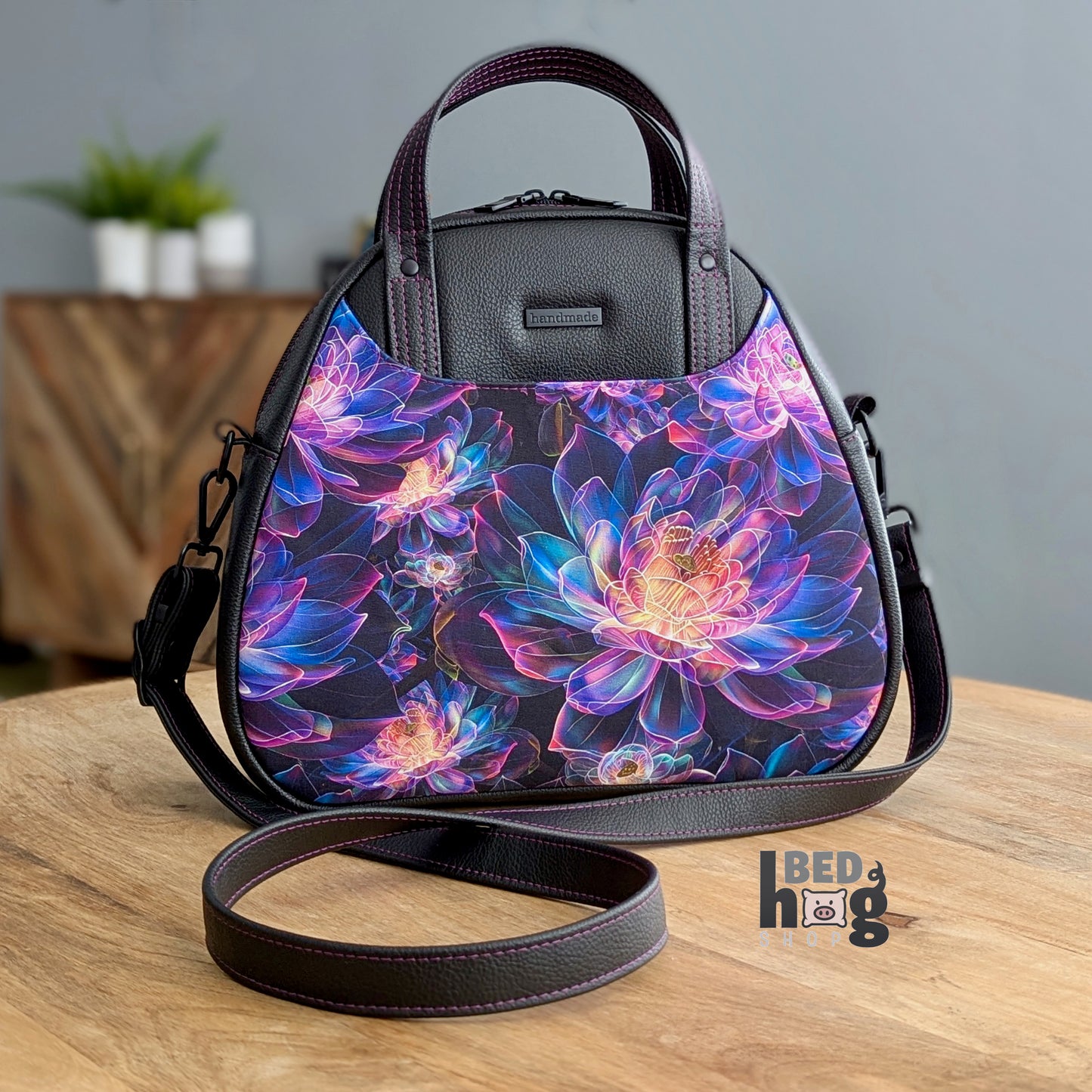 The Perseverant Lotus Bowler Bag
