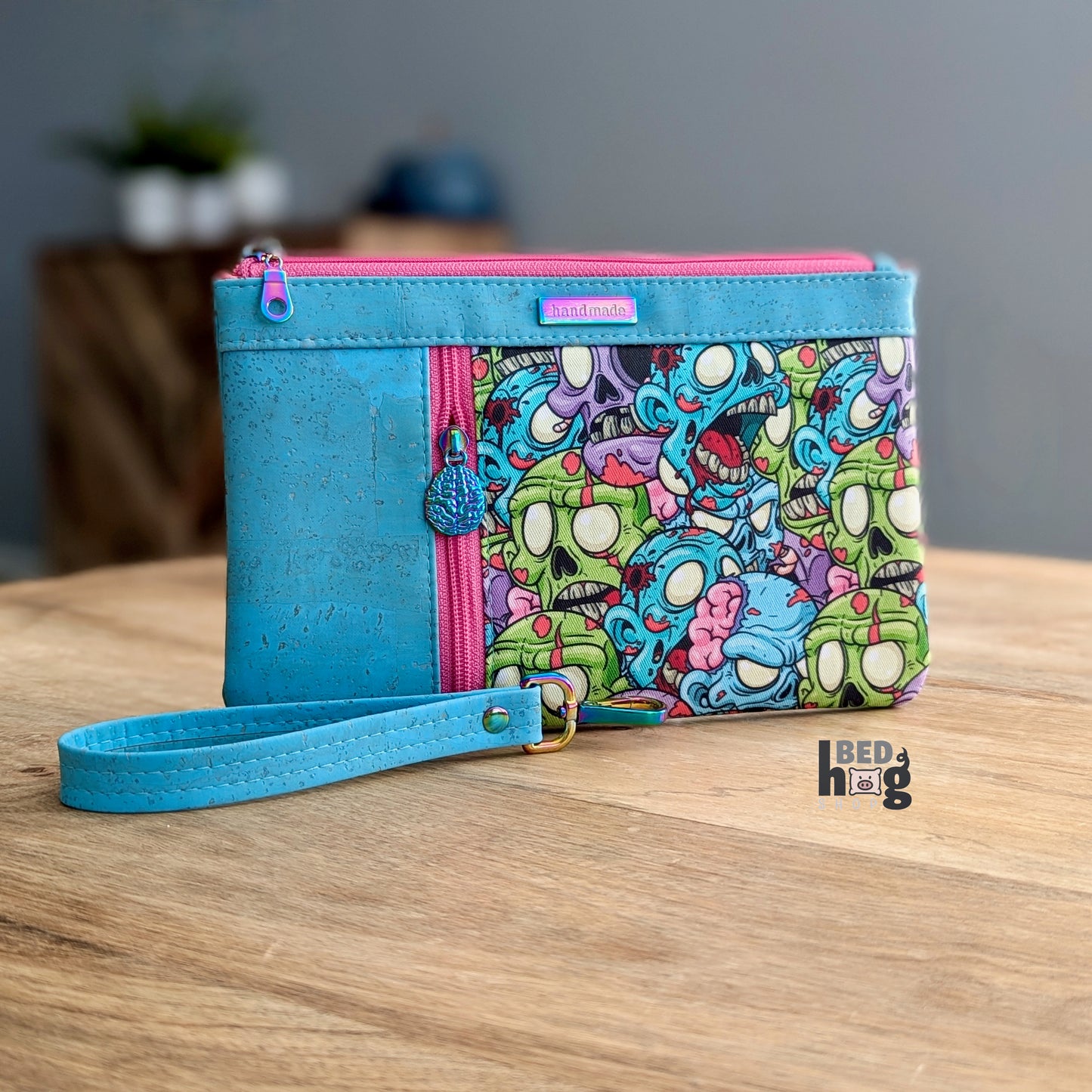 Braaaaaaaains Wristlet Clutch