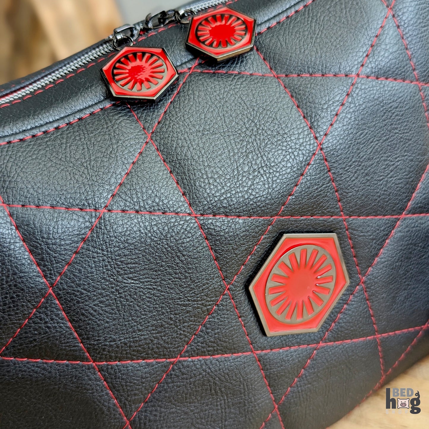 First Order of Business Quilted Shoulder Bag