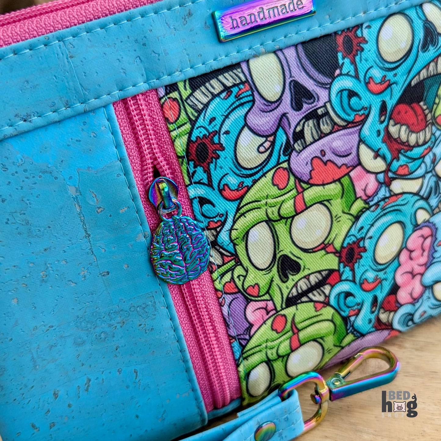 Braaaaaaaains Wristlet Clutch