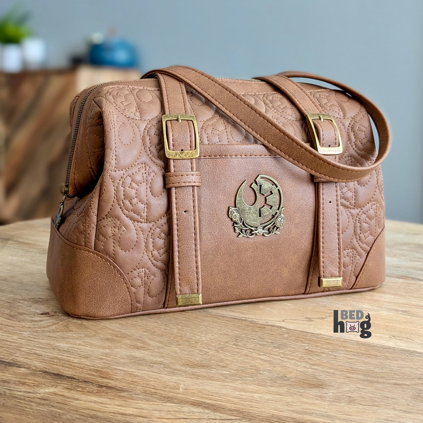 Quilted Wars Carpet Bag