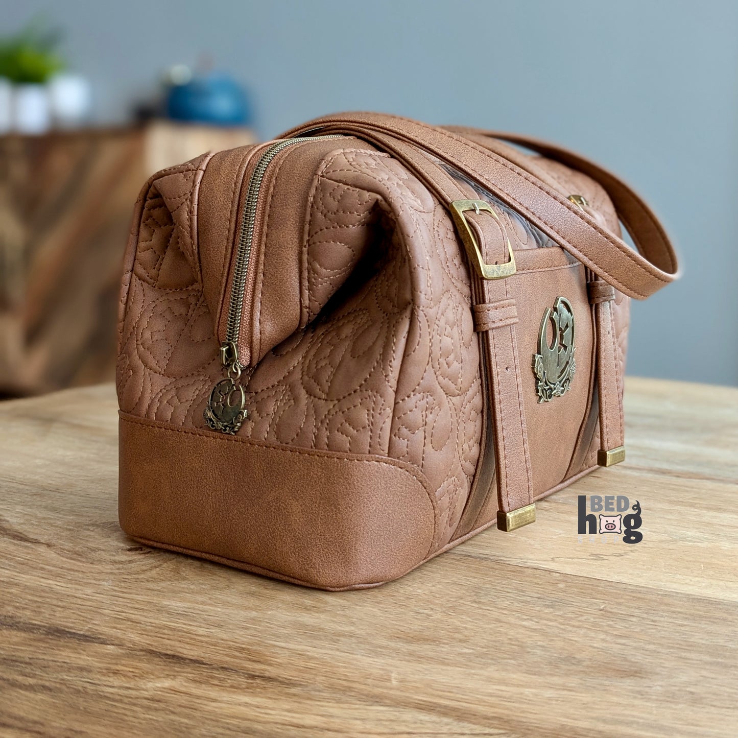 Quilted Wars Carpet Bag