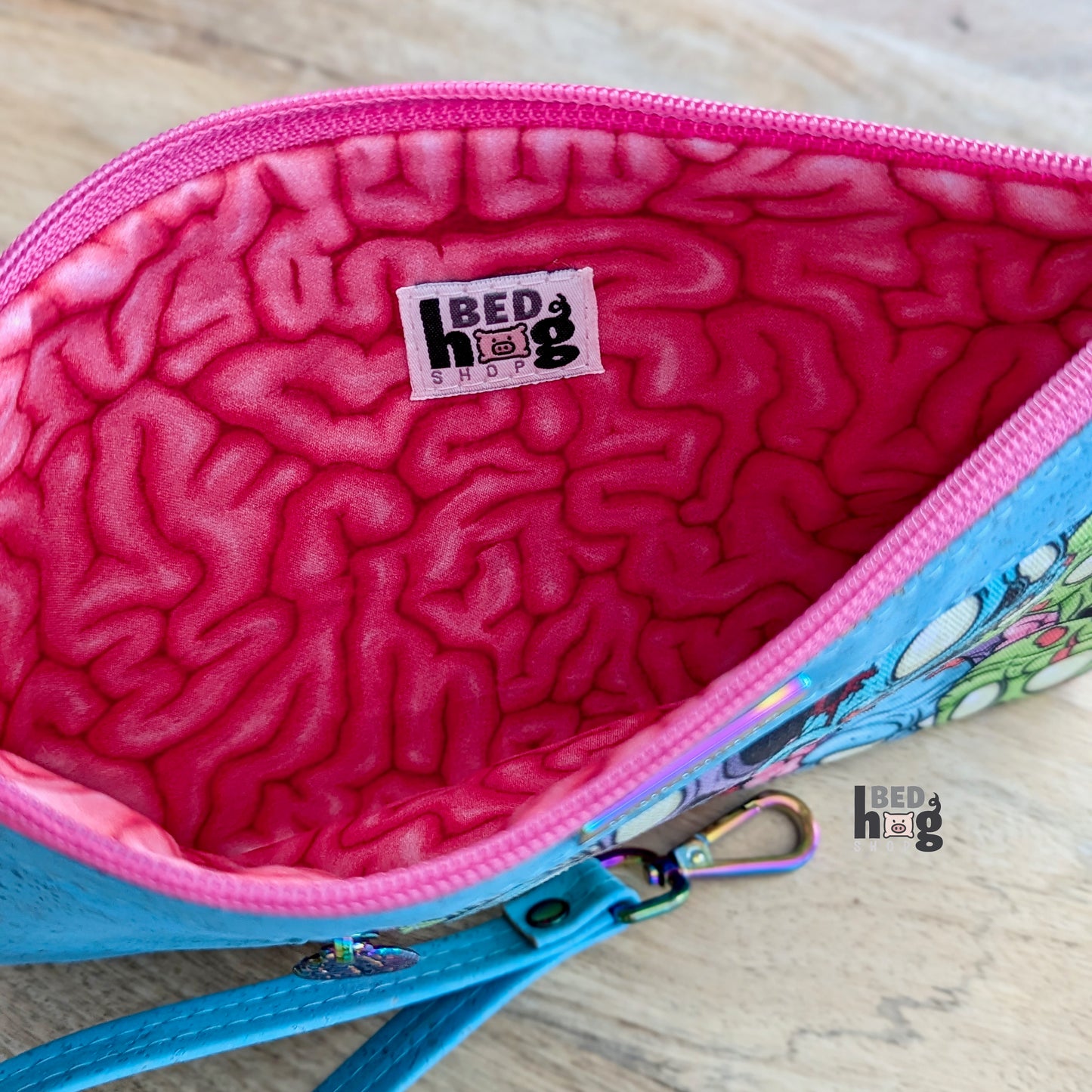 Braaaaaaaains Wristlet Clutch