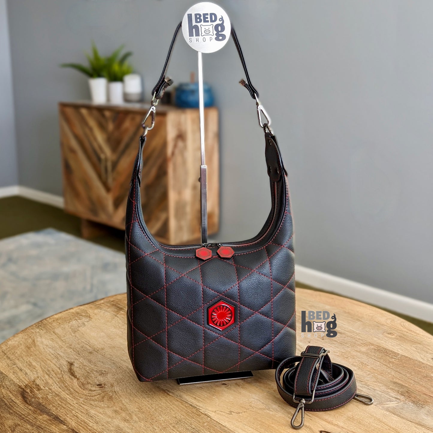 First Order of Business Quilted Shoulder Bag