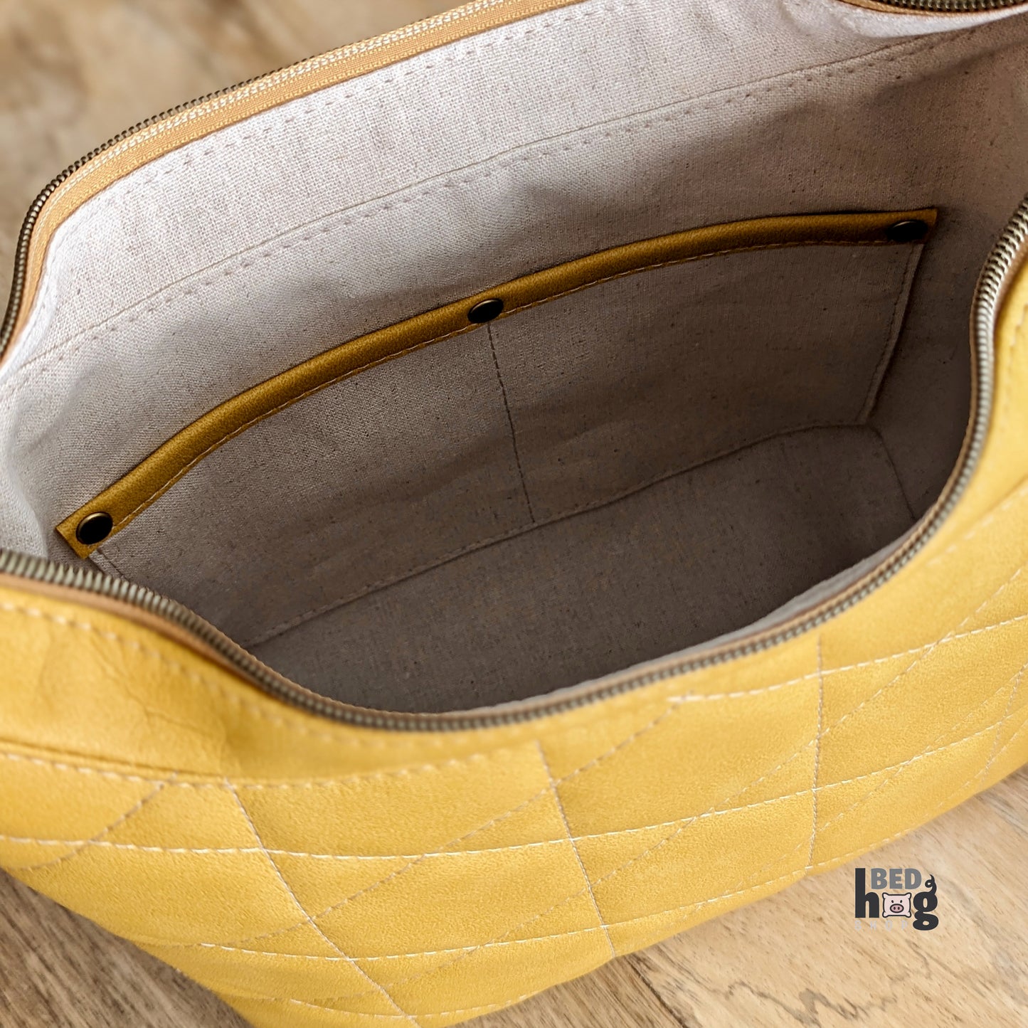 Hive Mind Quilted Shoulder Bag