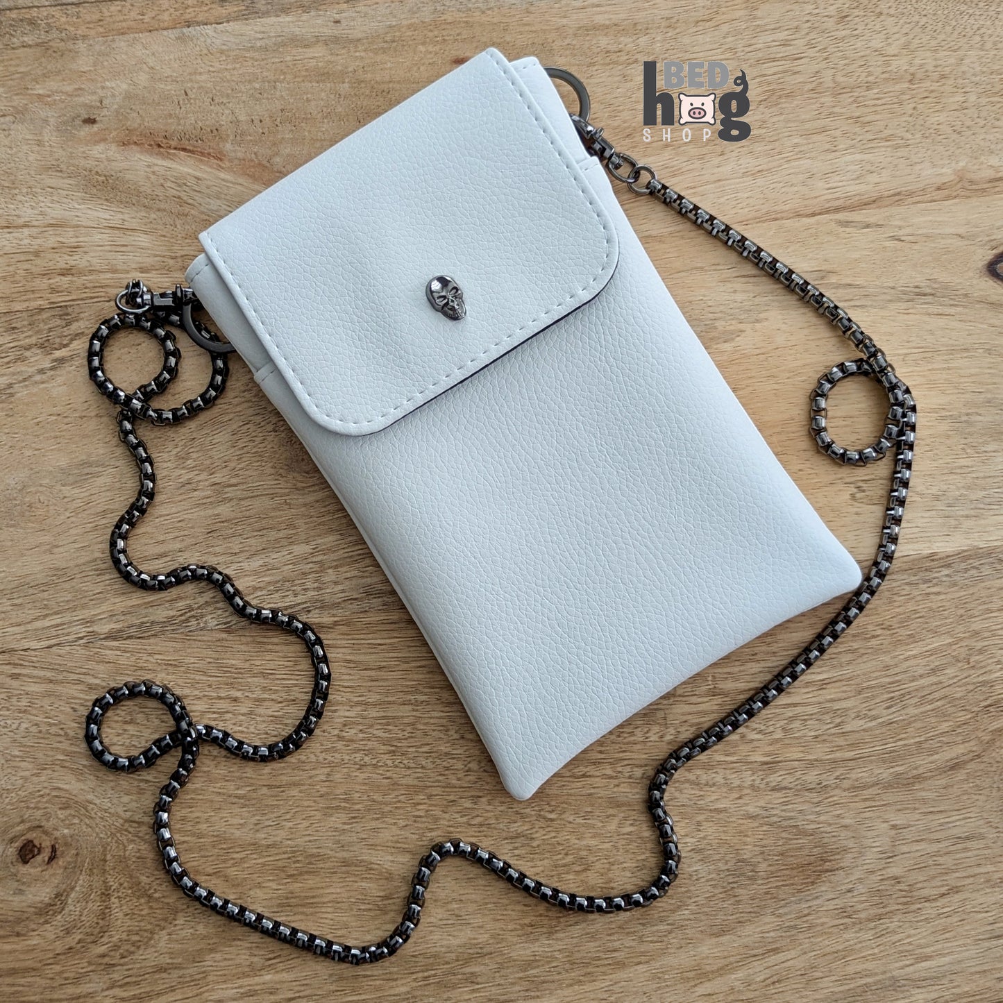 White Requiem Phone Bag
