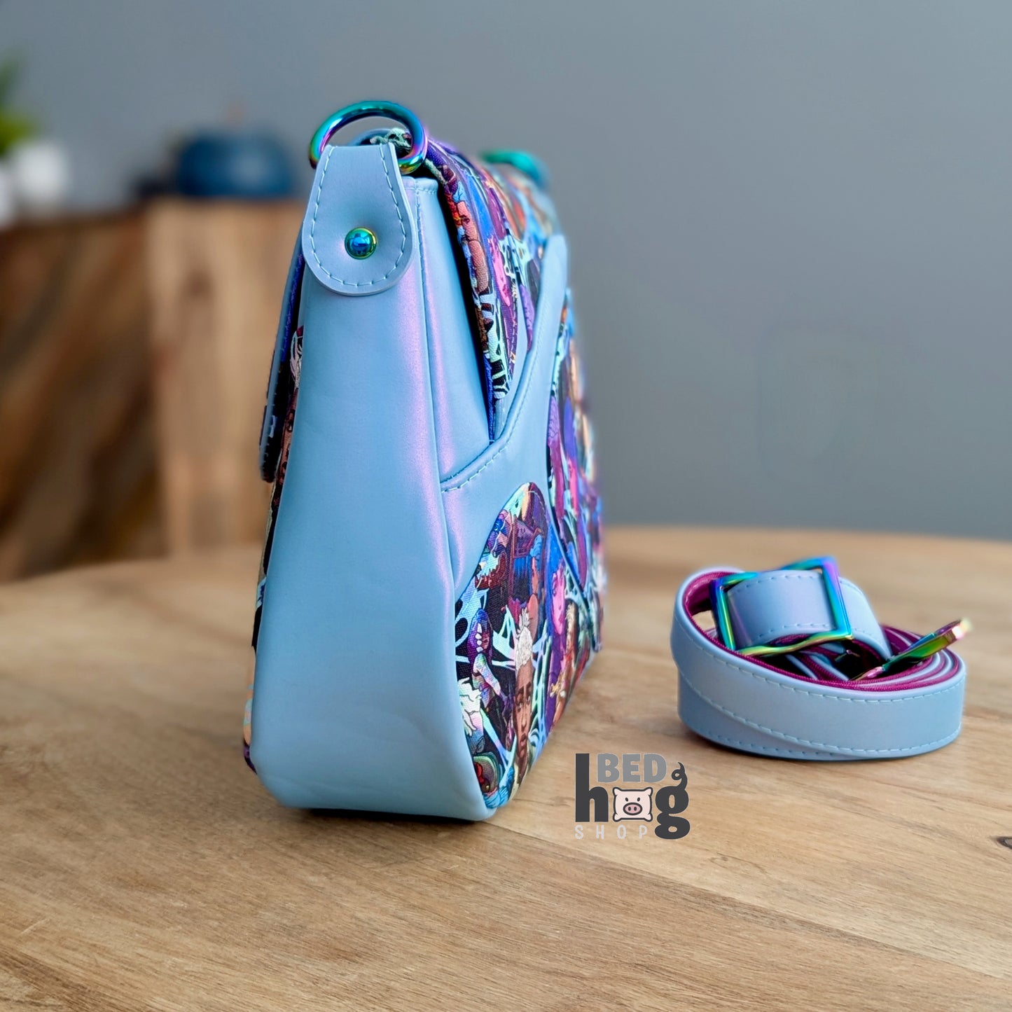 Shattered Time Crossbody Bag
