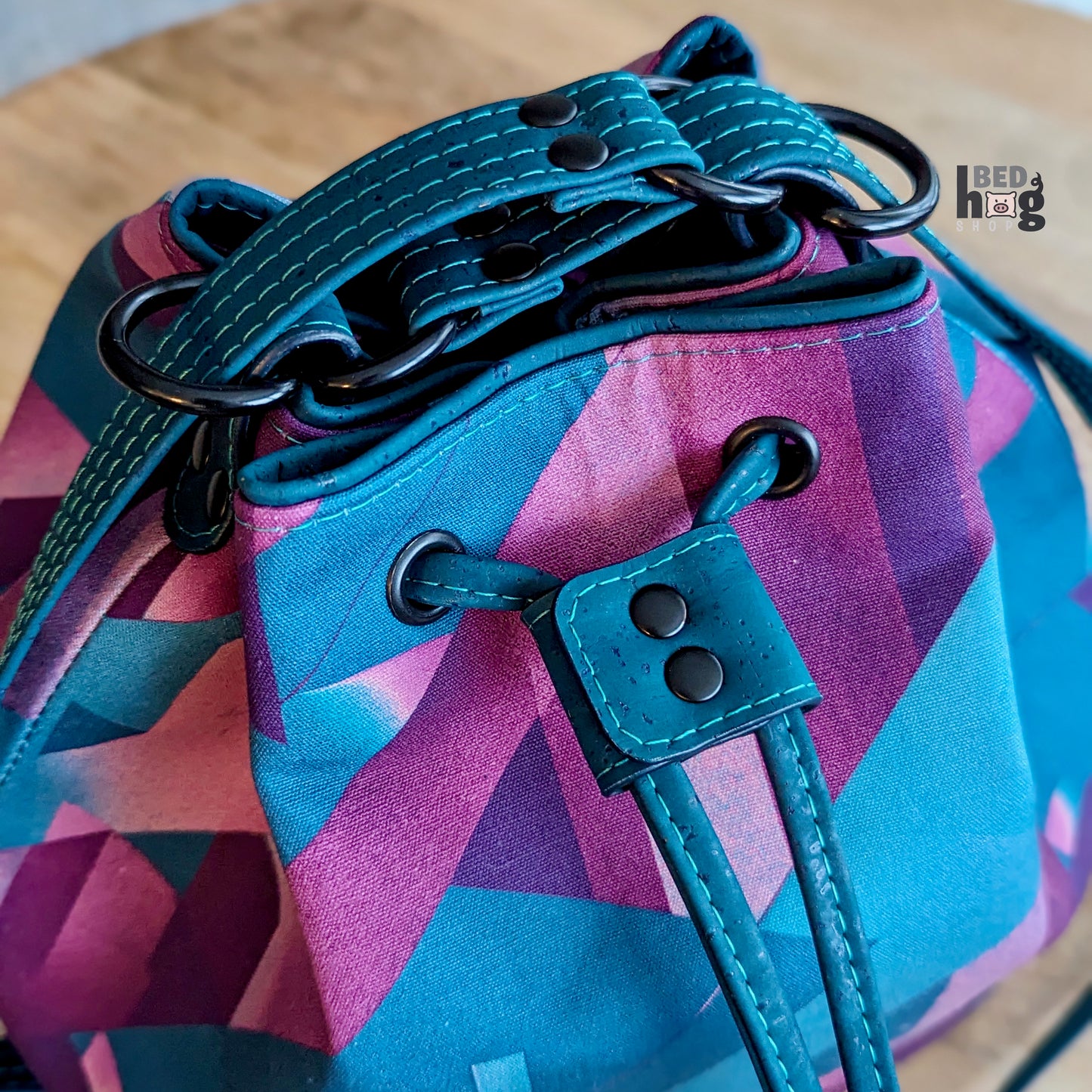 Abstract Thoughts Drawstring Convertible Bag