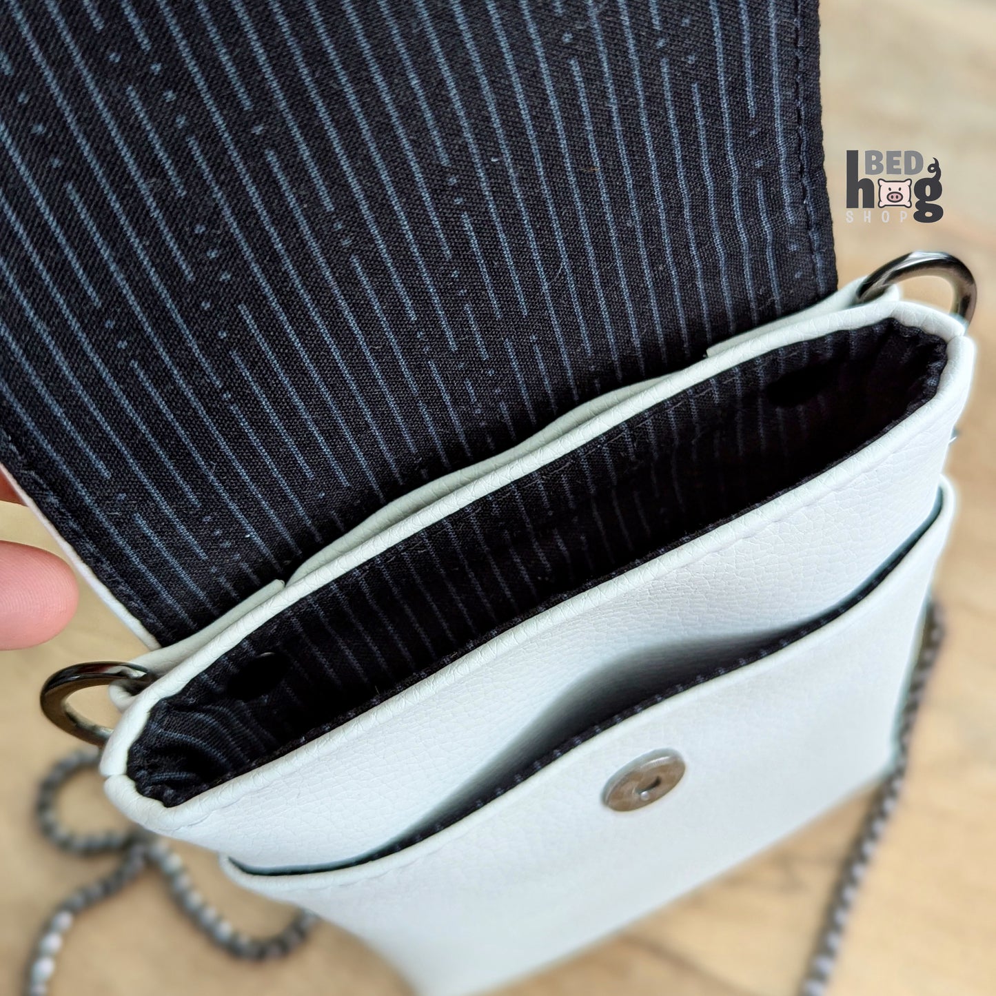 White Requiem Phone Bag