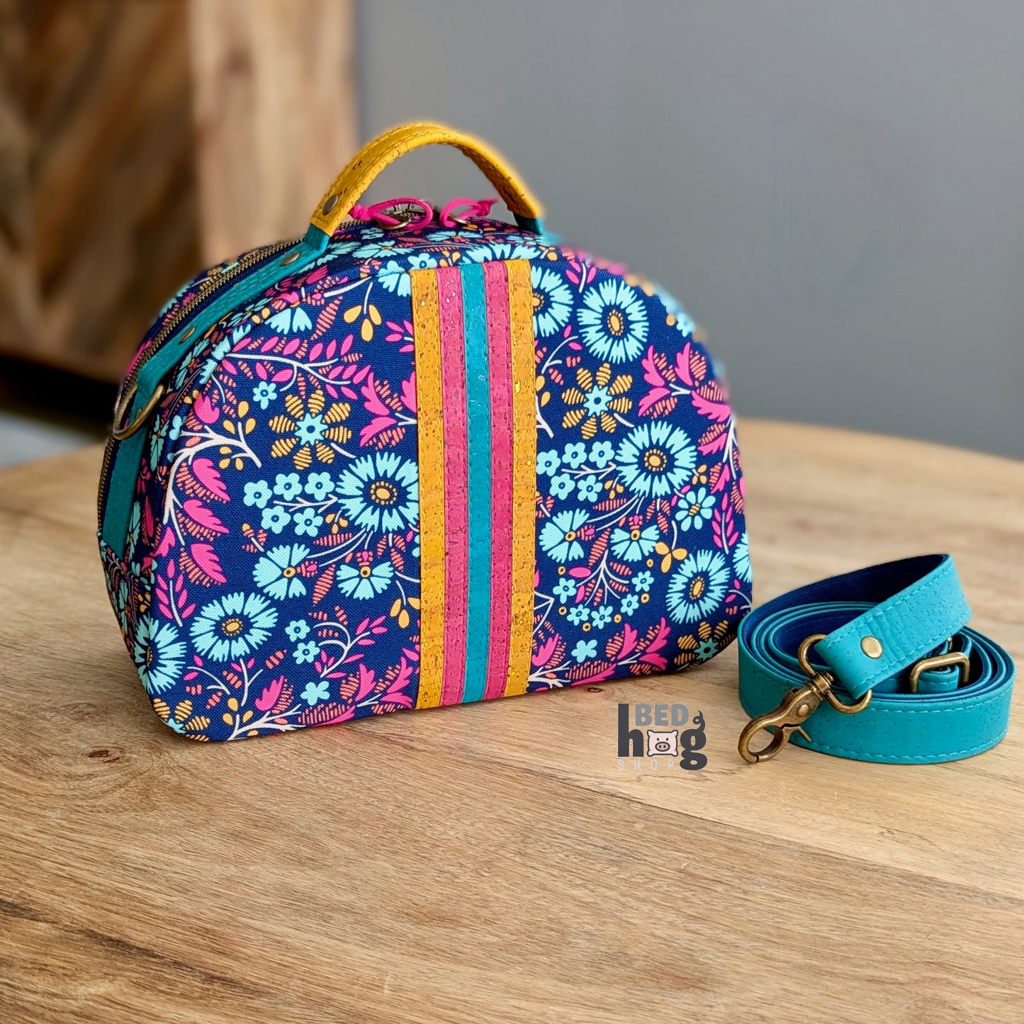 Flower Power Bowler Bag