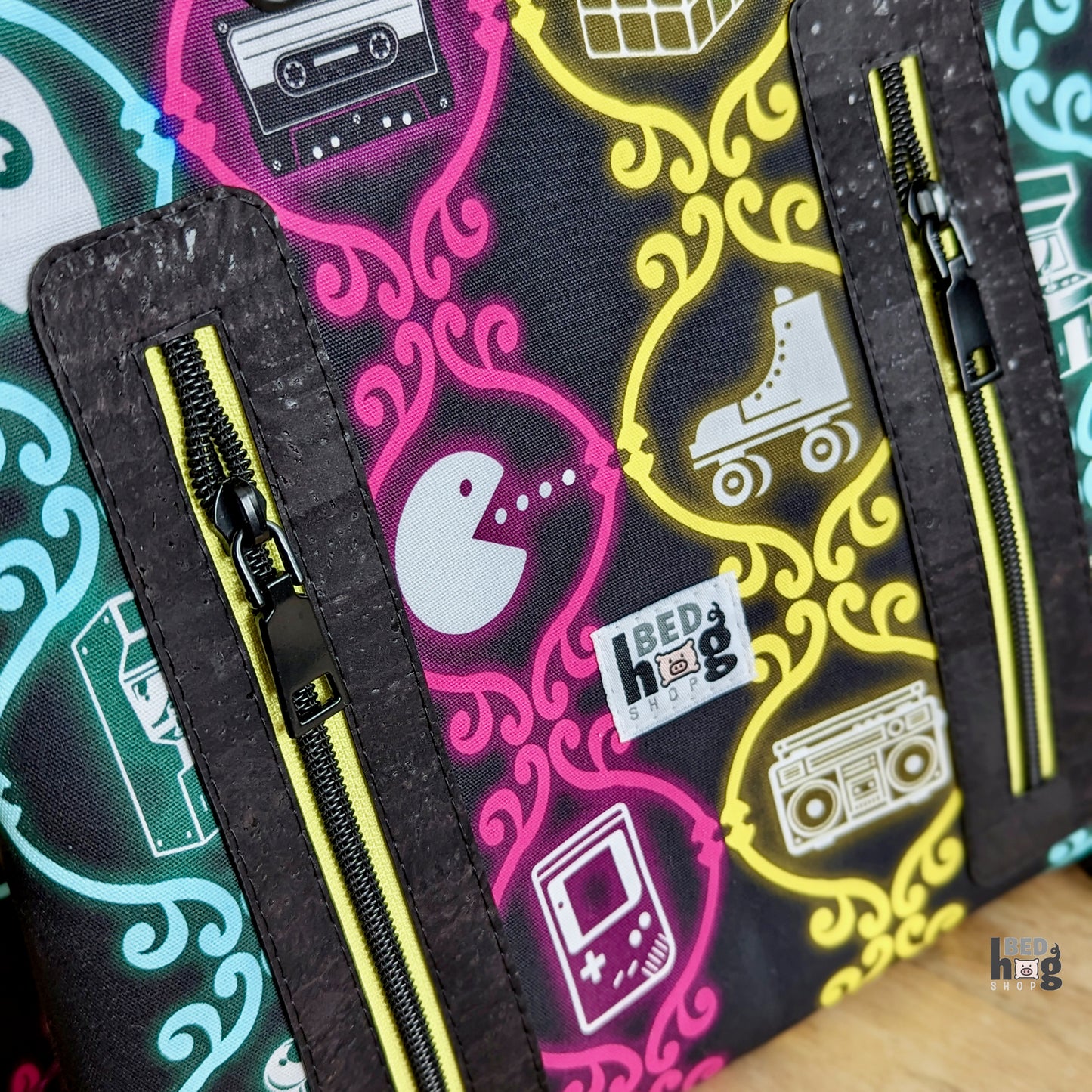 Back to the Arcade Drawstring Convertible Bag