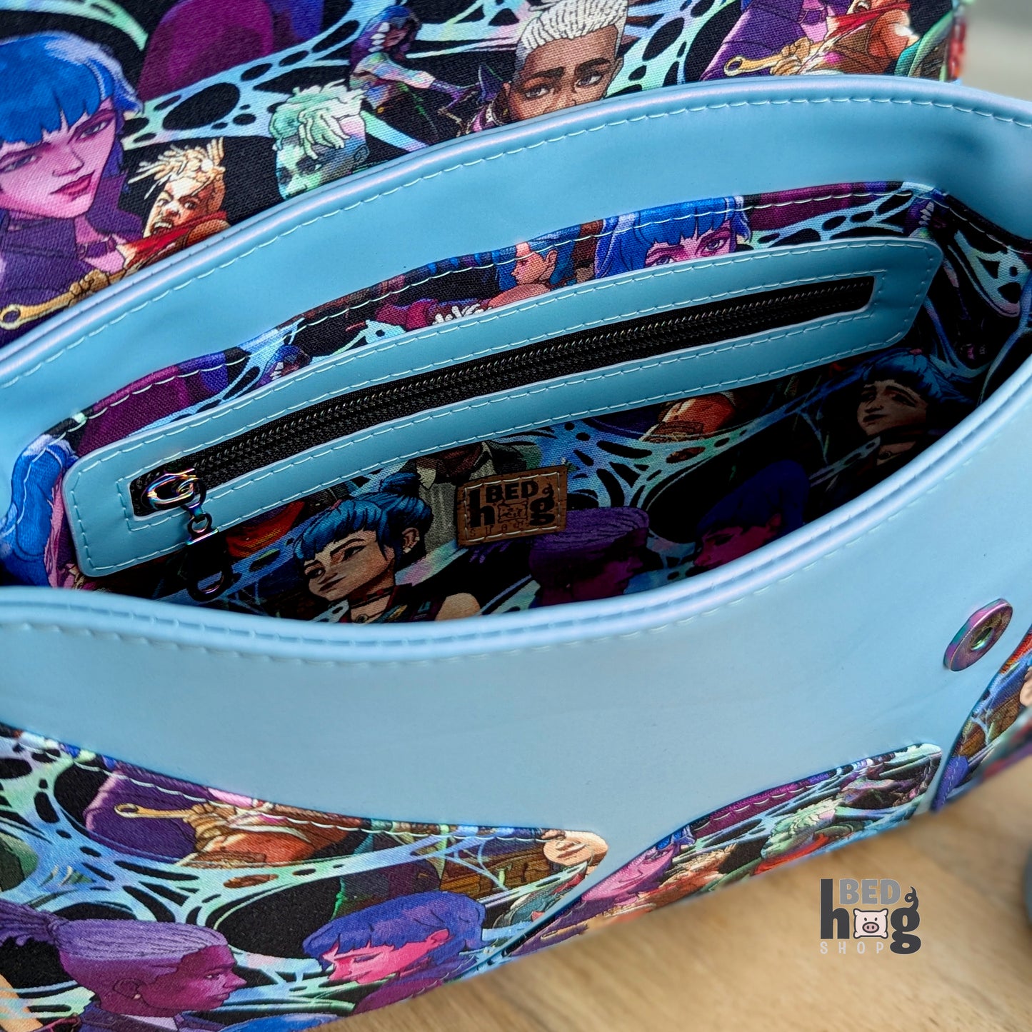 Shattered Time Crossbody Bag