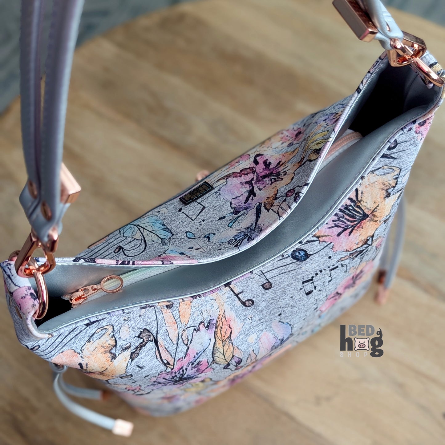 The Music in Me Slouchy Shoulder Bag
