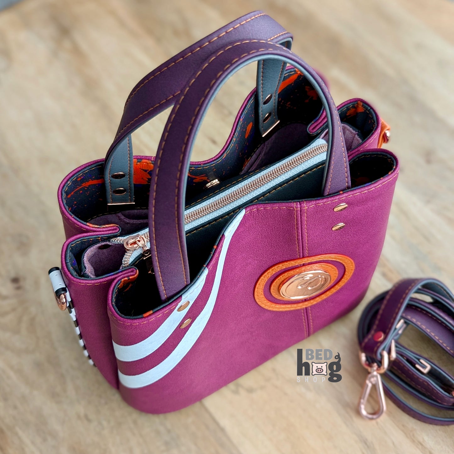 Make Your Mark Divided Handbag