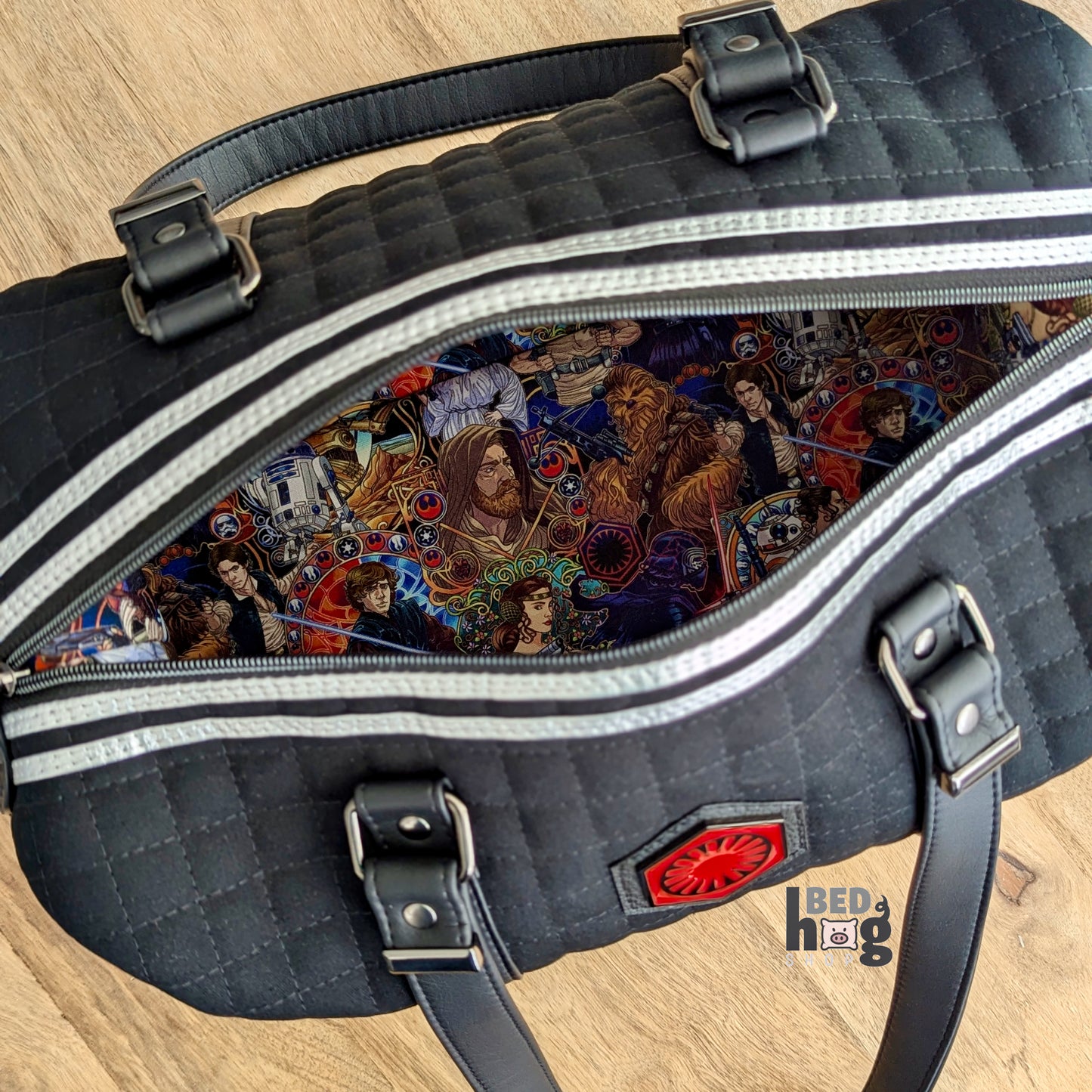 Inner Conflict Quilted Duffle Bag