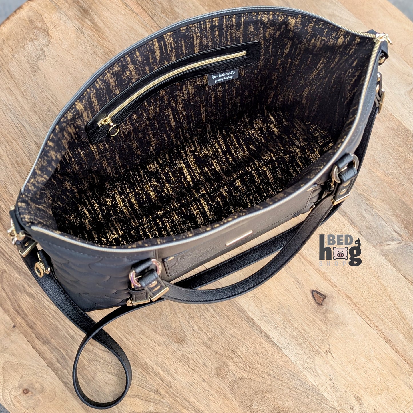 Heart of Gold Carryall Bag