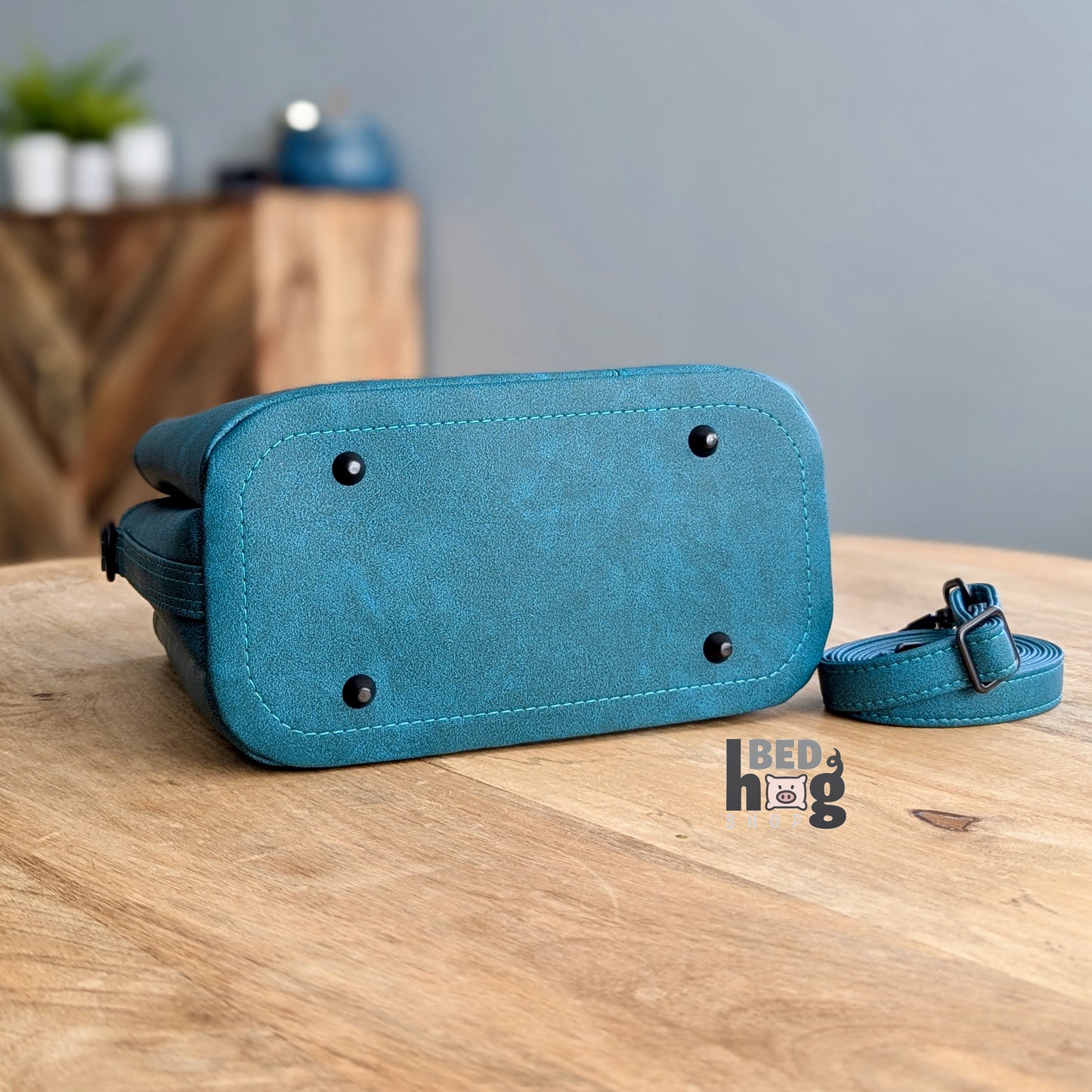 Teal Appeal Divided Handbag