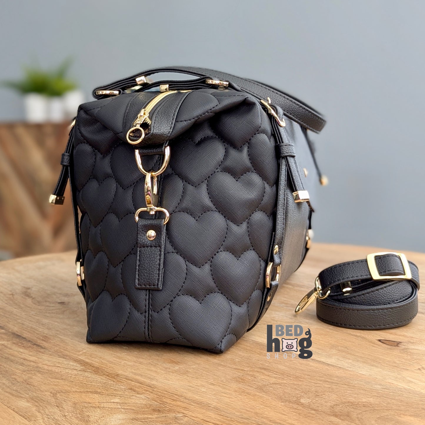 Heart of Gold Carryall Bag