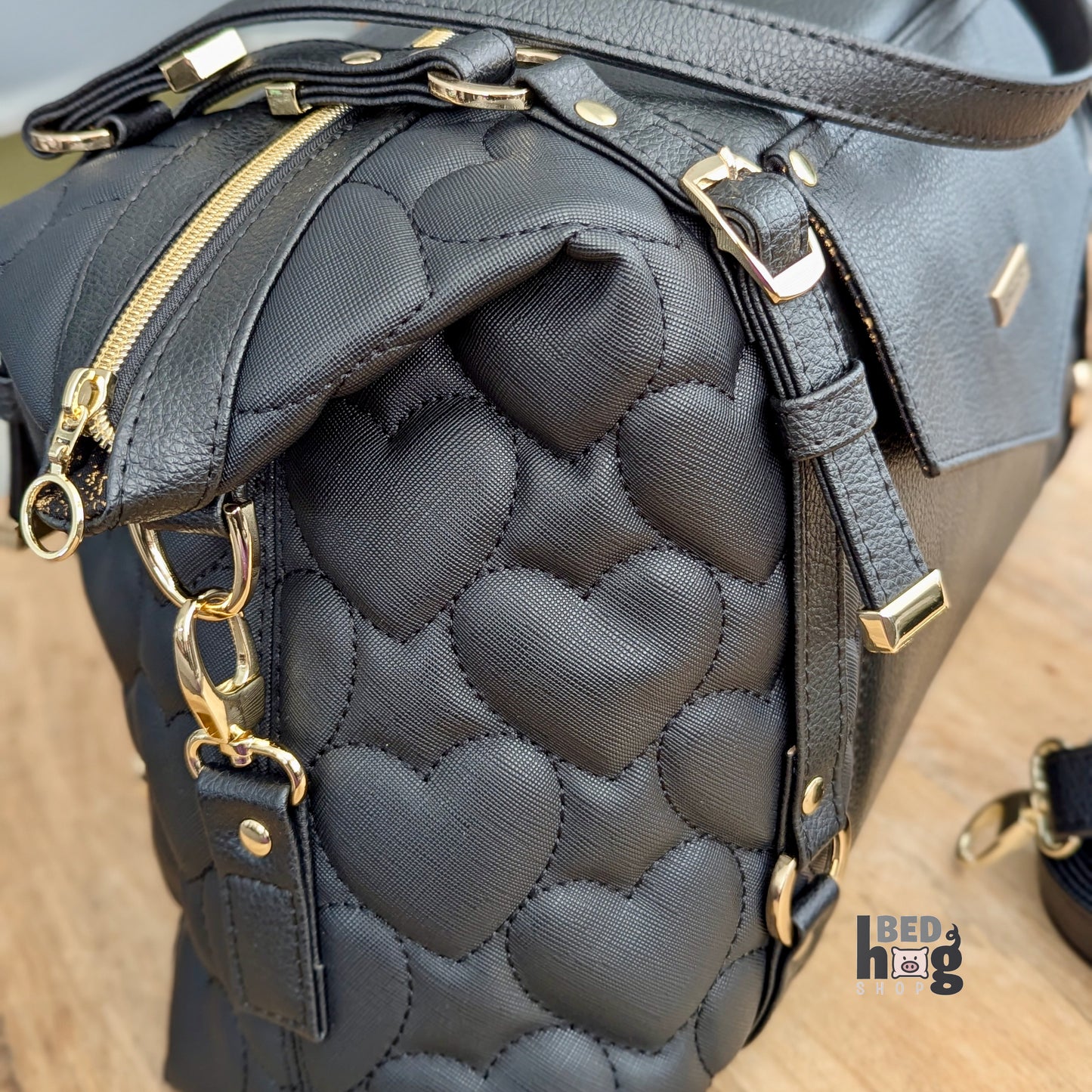 Heart of Gold Carryall Bag