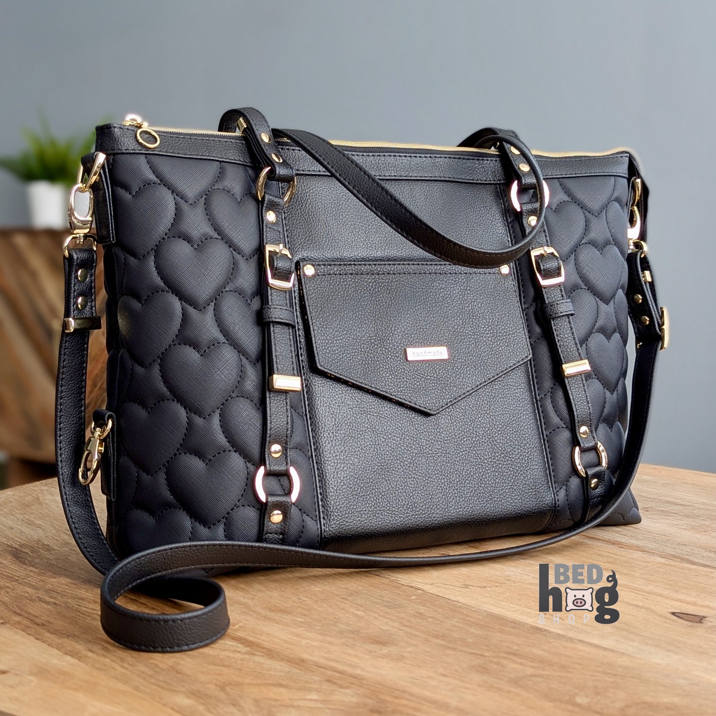 Heart of Gold Carryall Bag