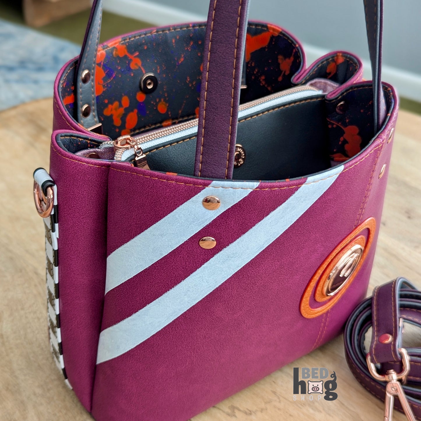 Make Your Mark Divided Handbag