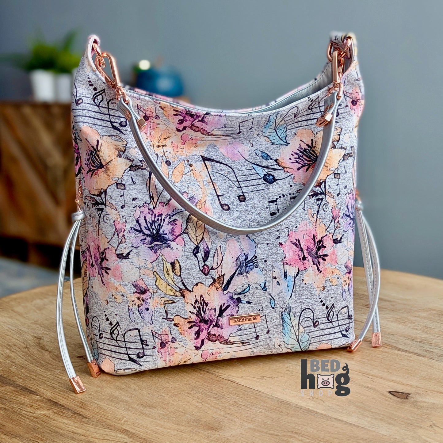 The Music in Me Slouchy Shoulder Bag