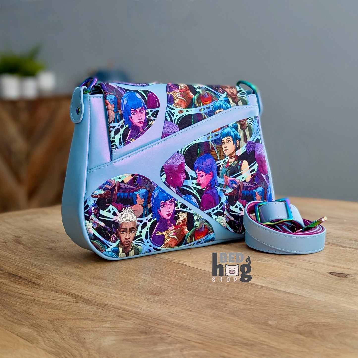 Shattered Time Crossbody Bag