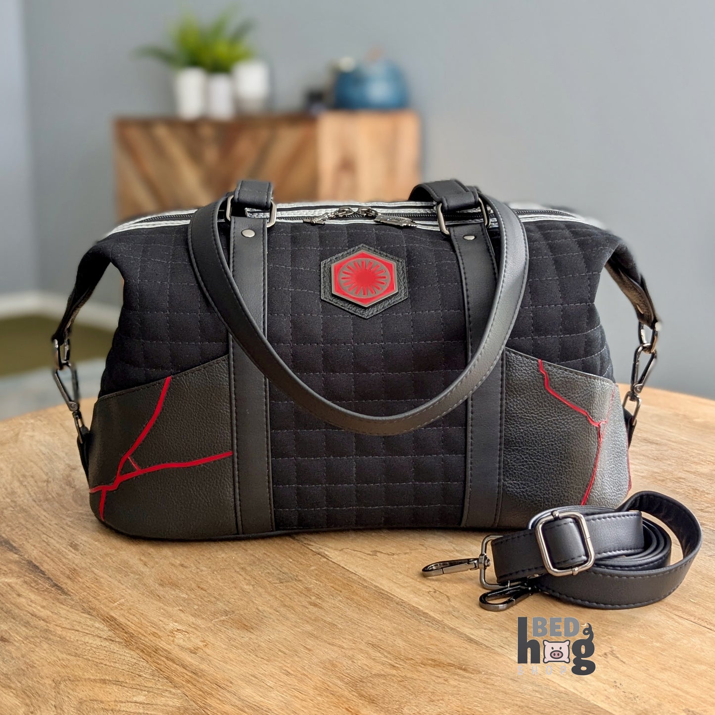 Inner Conflict Quilted Duffle Bag