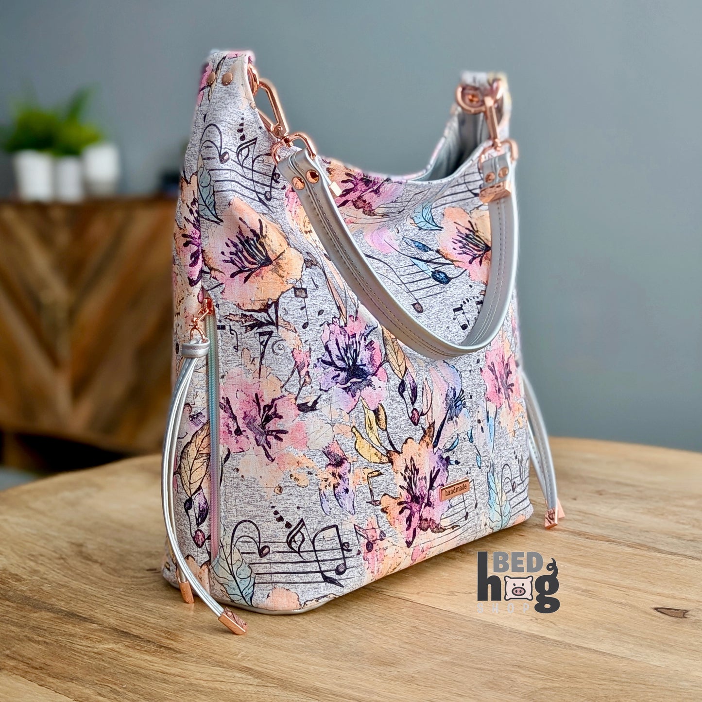 The Music in Me Slouchy Shoulder Bag