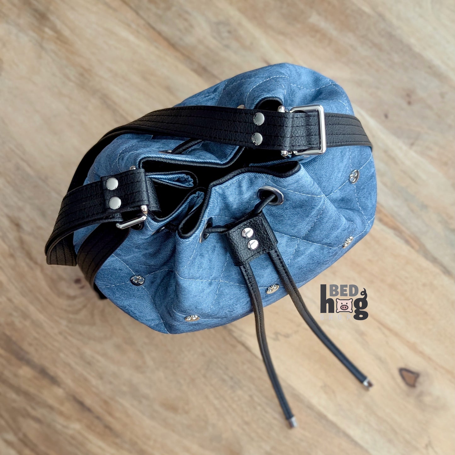 Off-Duty Princess Drawstring Convertible Bag