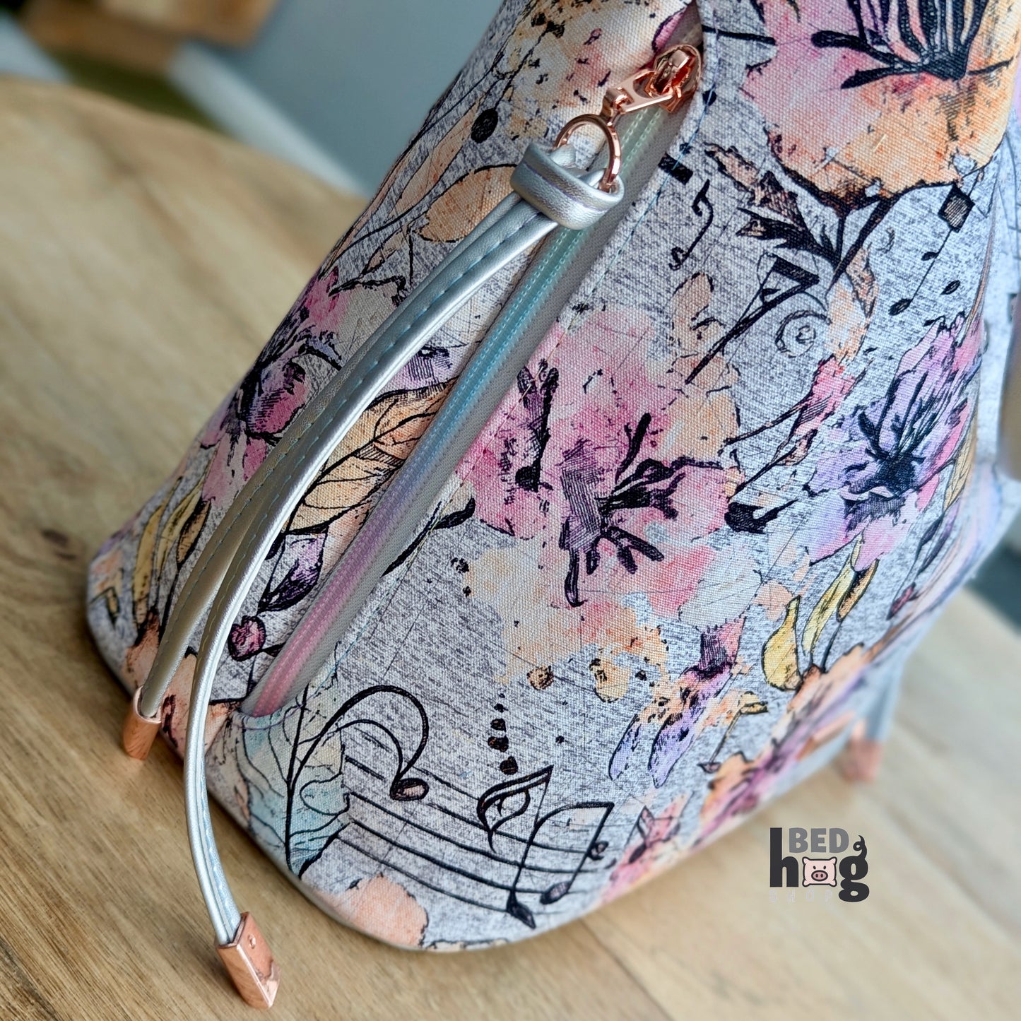 The Music in Me Slouchy Shoulder Bag