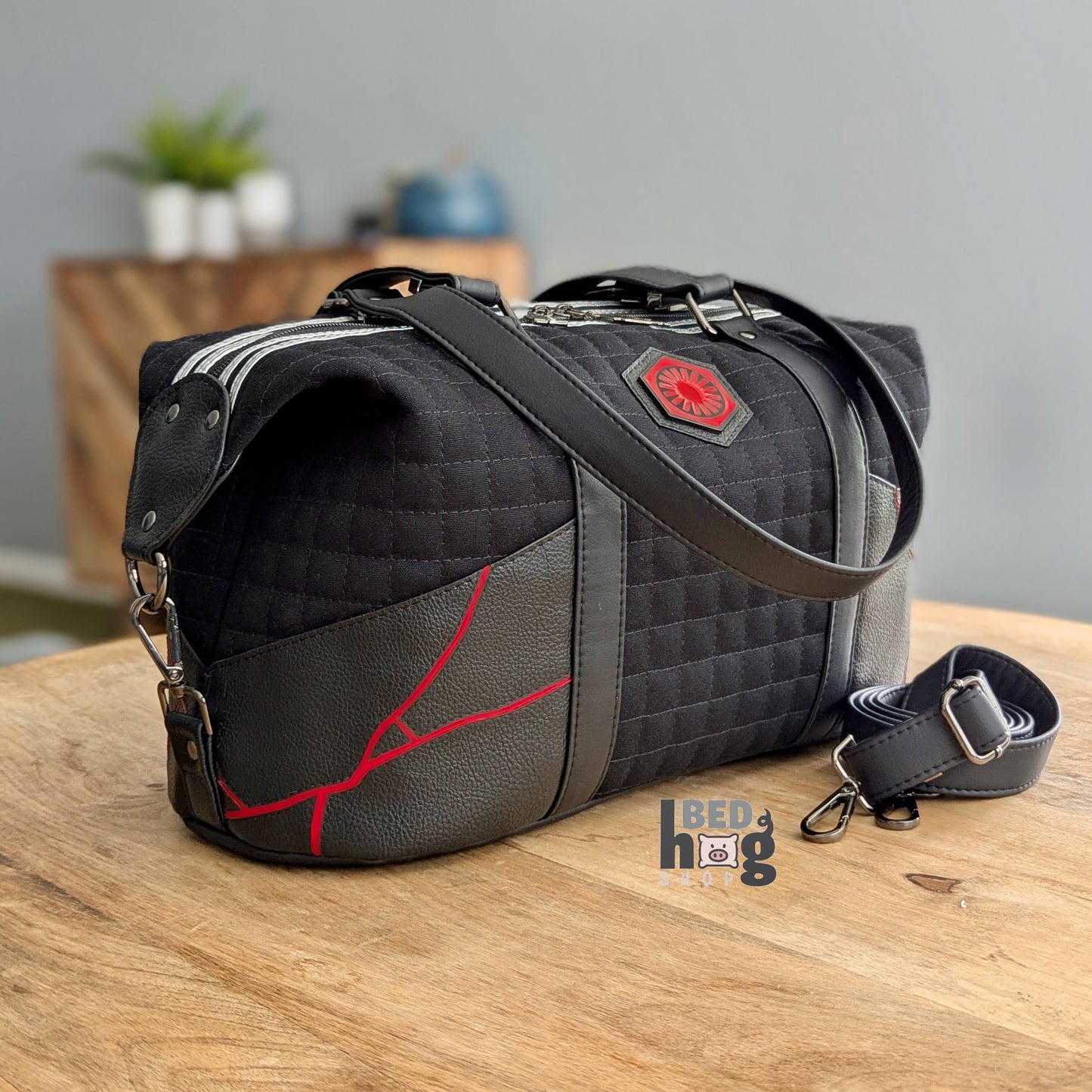 Inner Conflict Quilted Duffle Bag