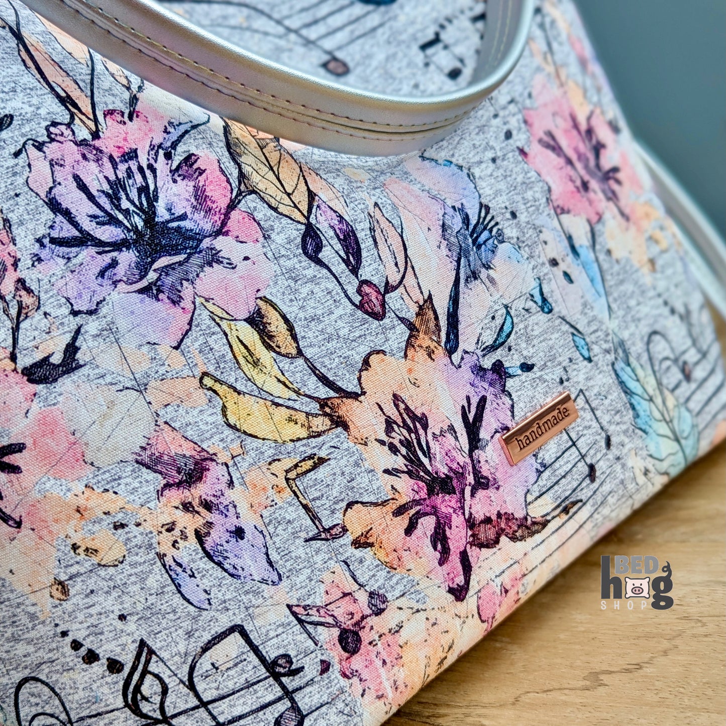 The Music in Me Slouchy Shoulder Bag