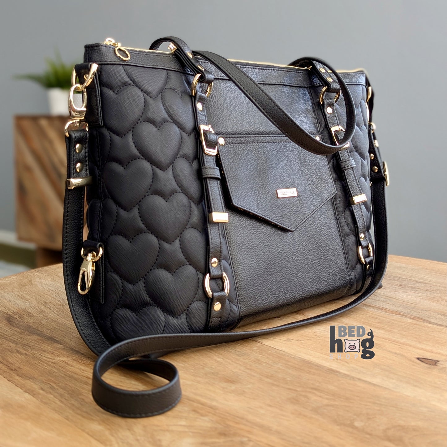 Heart of Gold Carryall Bag