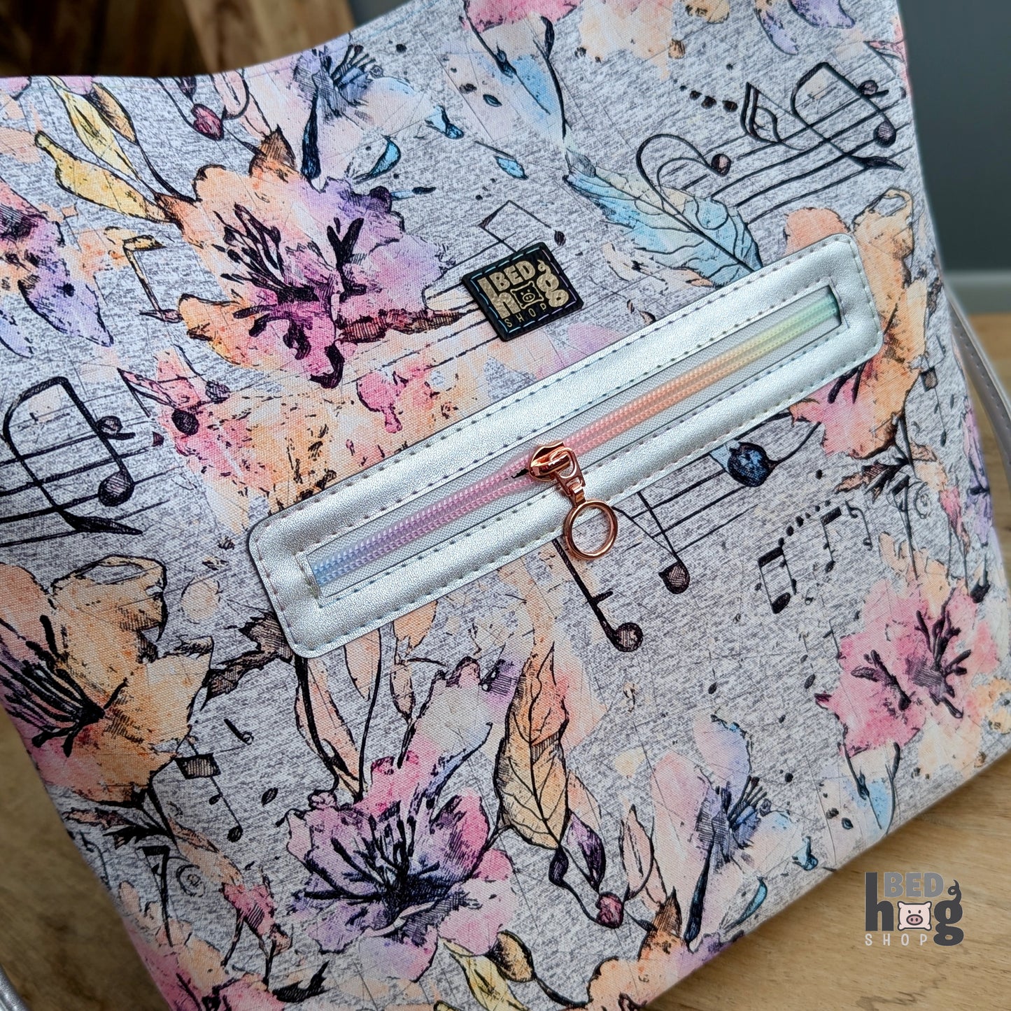 The Music in Me Slouchy Shoulder Bag