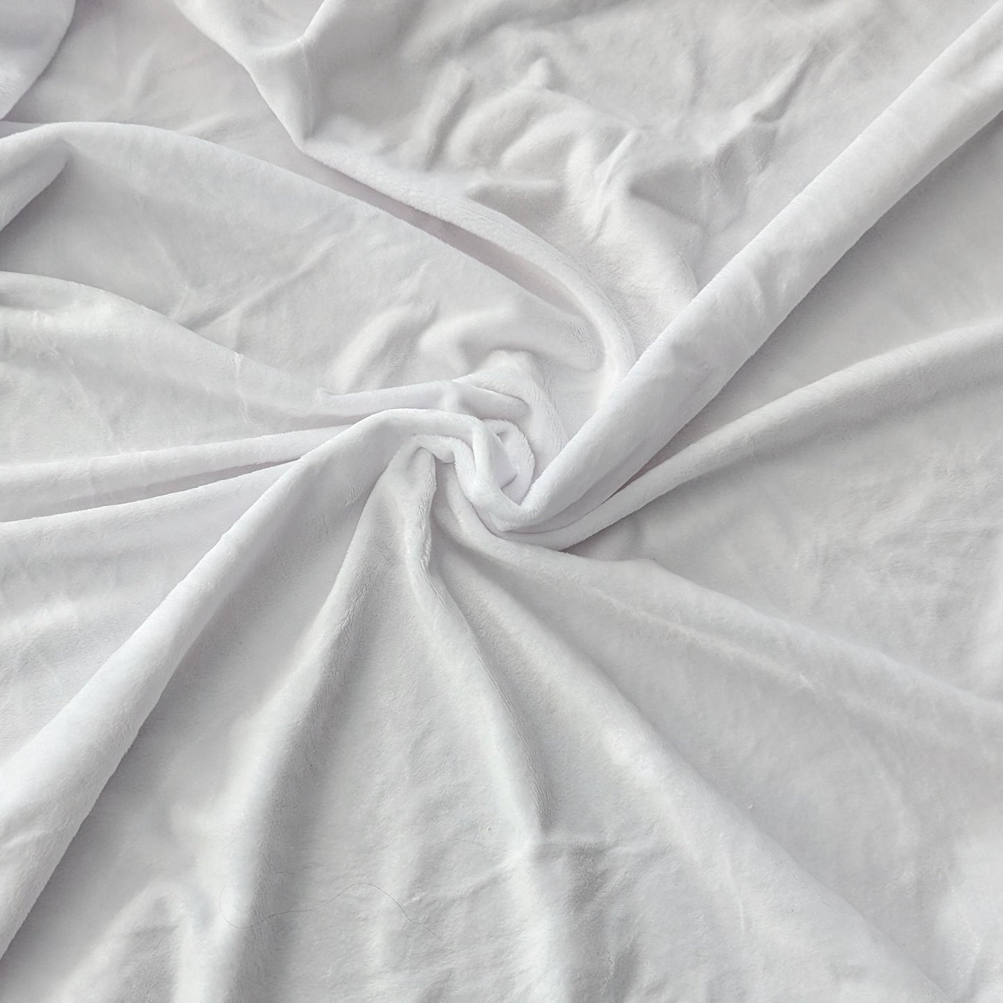 Destash of Smooth Cuddle 3 Minky Fabric in Snow by Shannon Fabrics